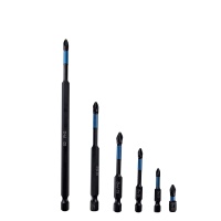 Набор бит торсионных для ударных шуруповертов PH2, 150-25 мм, S2, 6 шт., "MAXIMUM" MX 16446 оптом